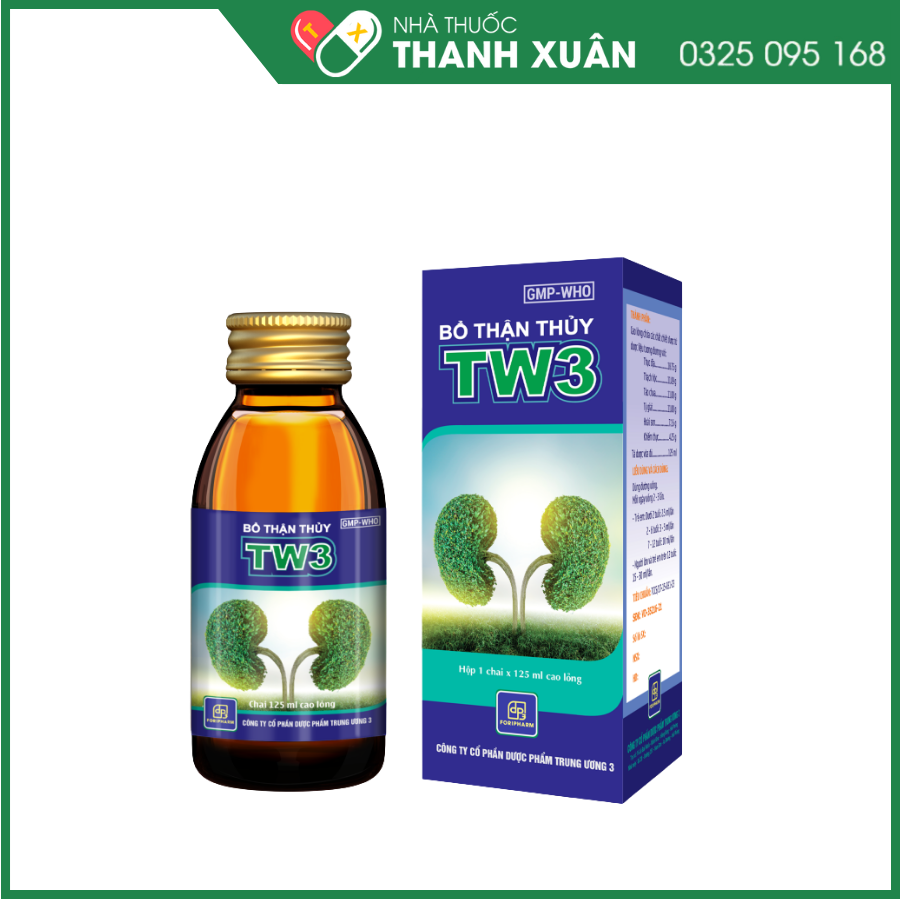 Bổ thận thủy TW3 giúp trẻ ăn ngon, điều trị suy nhược ở người lớn